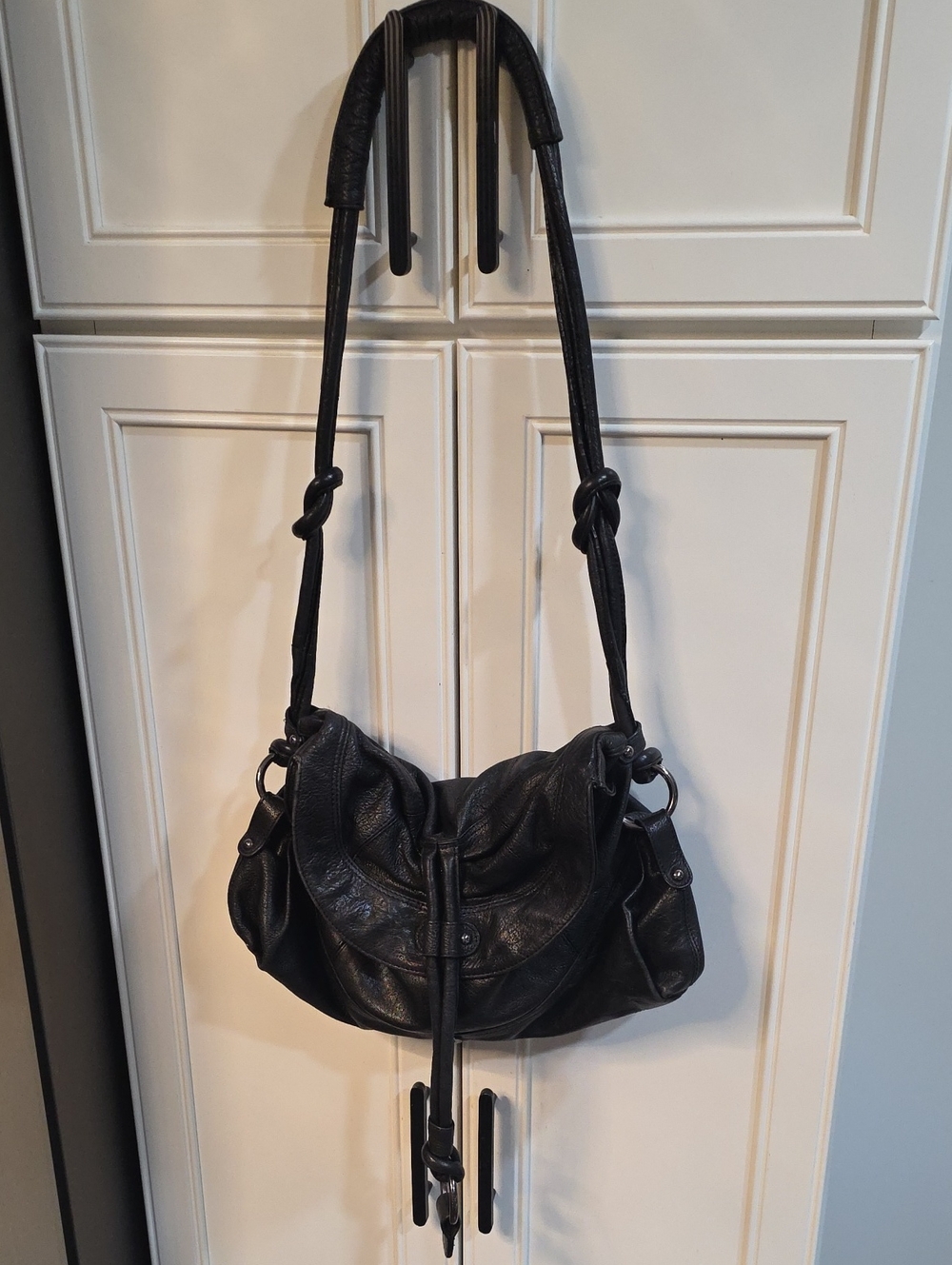 Latico Black Leather Bag